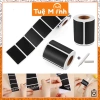 Cuộn 120 tem nhựa nền đen kèm bút TE12 - Dán, đánh dấu tên, trang trí hộp quà, giá chỉ 52.800đ 2