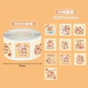 Cuộn 300 Sticker Capybara & Panda HynBee - Dễ Dàng Trang Trí Sổ Tay, Bullet Journal, Siêu Đáng Yêu, Giá 12.990₫ 8