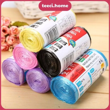 Cuộn 30/100 Túi Đựng Rác Nylon 45x50cm Nhiều Màu - Giá 12.500đ, Siêu Tiết Kiệm