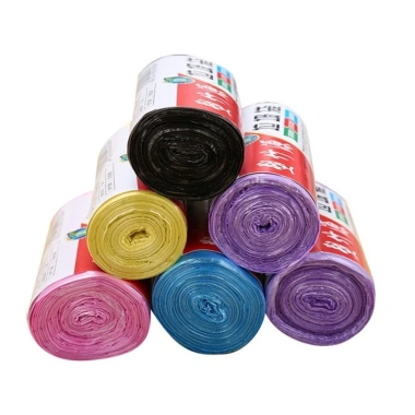 Cuộn 30/100 Túi Đựng Rác Nylon 45x50cm Nhiều Màu - Giá 12.500đ, Siêu Tiết Kiệm
