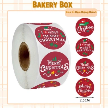 Cuộn 500 Tem Thank You Noel - Merry Christmas, Niêm Phong Hộp Quà, 19.000₫ 4 Cuộn 500 Tem Thank You Noel - Merry Christmas, Niêm Phong Hộp Quà, 19.000₫ 4
