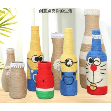 Cuộn 50m Dây Gai Handmade Dây Thừng Decor - Treo Tranh Ảnh, Buộc Hoa, Quà - Giá 25.6k 8