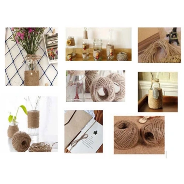 Cuộn 50m Dây Gai Handmade Dây Thừng Decor - Treo Tranh Ảnh, Buộc Hoa, Quà - Giá 25.6k 9