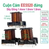 Cuộn cảm E55 đứng 1.8mm dây đồng, chịu nhiệt 220°C, cho IGBT/FET 20-56, giá 237.838₫