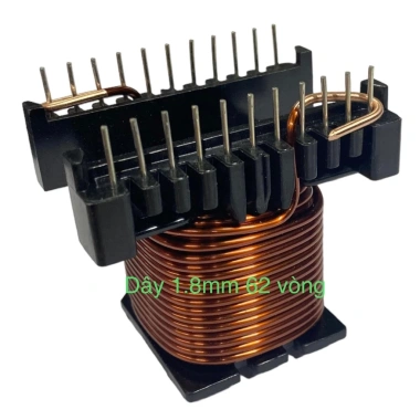 Cuộn cảm E55 đứng 1.8mm dây đồng, chịu nhiệt 220°C, cho IGBT/FET 20-56, giá 237.838₫ 3