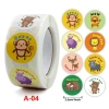 Cuộn dán 500 sticker Noel, dán khóa thiệp, trang trí hộp bánh kẹo Giáng Sinh, giá ưu đãi 11.000₫ 4