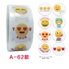 Cuộn dán 500 sticker Noel, dán khóa thiệp, trang trí hộp bánh kẹo Giáng Sinh, giá ưu đãi 11.000₫ 5