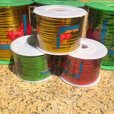 Cuộn dây kẽm 400-500g - Dây thiếc to dùng làm đồ trang trí handmade, buộc lan, cây cảnh, túi bánh kẹo, giá 51.900 VND 3
