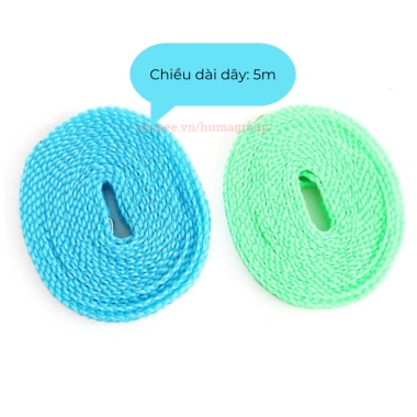 Cuộn Dây Phơi Quần Áo Thông Minh 5m Siêu Chắc Không Cần Cặp Giá 10.000₫