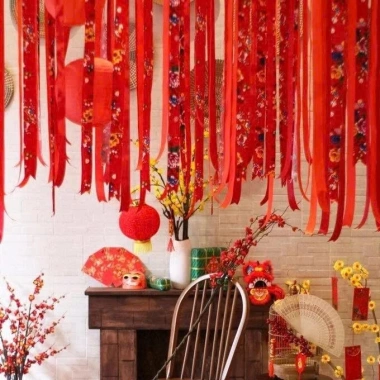 Cuộn dây ruy băng satin đỏ 22m, phân dài 1-2-4 - Decor quà tặng, giá 25.000 3