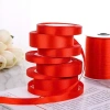 Cuộn dây ruy băng satin đỏ 22m, phân dài 1-2-4 - Decor quà tặng, giá 25.000 8