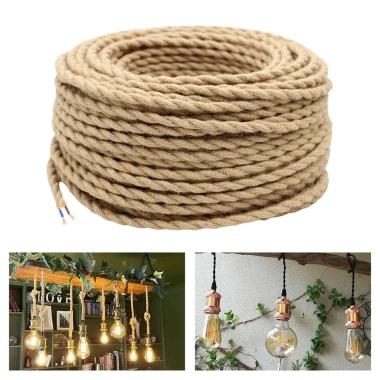 Cuộn Dây Thừng Điện 5M DIY Trang Trí, Giá chỉ 156.200 VND, giảm mạnh 4