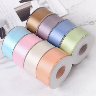 Cuộn duy băng 4cm vải lụa satin 22m - Giá chỉ 16.740₫, mềm mượt, chất lượng cao 2