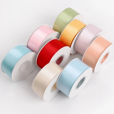 Cuộn duy băng 4cm vải lụa satin 22m - Giá chỉ 16.740₫, mềm mượt, chất lượng cao 8