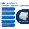 Cuộn in mã vạch tem nhiệt VHTECH 72x22mm, giấy 35x22mm, 2 tem/hàng - Giá 19.900₫ 3
