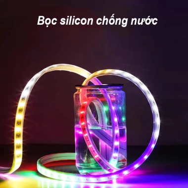Cuộn LED nháy 7 màu 20-30M bọc silicon chống nước - Trang trí cây, ban công, ngoài trời, giá 40.454₫ 2 Cuộn LED nháy 7 màu 20-30M bọc silicon chống nước - Trang trí cây, ban công, ngoài trời, giá 40.454₫ 2