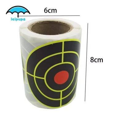 Cuộn nhãn dán mục tiêu Leipupa 3 inch giấy: Bắn trong nhà và ngoài trời, giá 103.680₫