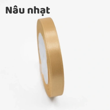 Cuộn ruy băng lụa trơn 1cm x 22m - Giá 20.000₫, bền, dẻo, dễ cắt, dành cho thủ công 20