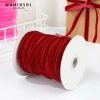 Cuộn Ruy Băng Nhung 50Y 40,5m Duy Băng Mềm 1-2-4cm Làm Nơ Gói Quà Trang Trí Sự Kiện 155k 7