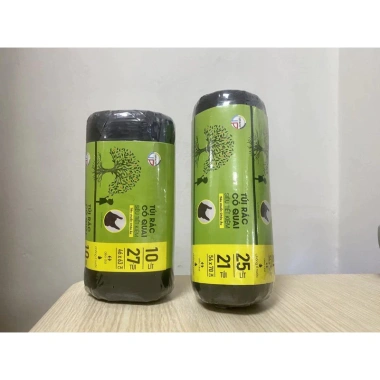 Cuộn Túi Rác Vipaco Tự Phân Hủy Sinh Học 10L 25L 50L Có Quai Giá 18.000 VNĐ