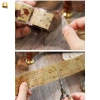 Cuộn Washi Tape Màu Nâu Vintage Cổ Điển - Tem Hoa Cỏ, Chữ Viết Tay, Lá Thư Dán Sổ Journal Scrapbook 5
