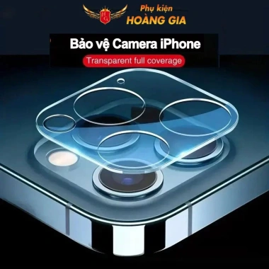 Cường lực camera iPhone 11/12/13/14/15 Pro Max, 13 mini, 14 Plus - Bảo vệ chống trầy xước, siêu bền, giá chỉ 15.800 VND