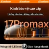 Cường lực trong suốt HD cho iPhone 12-15, 13-17 Pro Max, X/XS/XR - Giá 39.800₫