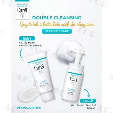 CUREL Combo Dưỡng Da Khô Nhạy Cảm - Kem Đậm Đặc 40g + Dầu Rửa Mặt Không Xà Phòng 150ml 9 CUREL Combo Dưỡng Da Khô Nhạy Cảm - Kem Đậm Đặc 40g + Dầu Rửa Mặt Không Xà Phòng 150ml 9