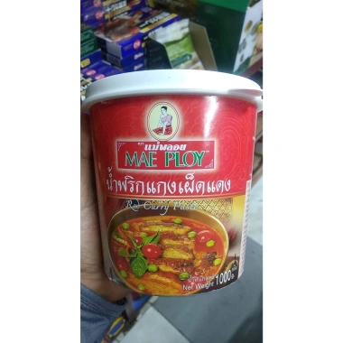 Curry Paste Mae Ploy 1.000g - Gia vị cà ri đỏ vàng xanh Thái Lan, giá ưu đãi 235.000đ