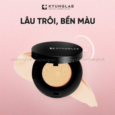 Cushion KyungLab Eternal Fit 14g - Lớp nền mịn lì, kiềm dầu cao, SPF 50+, giảm giá 590k 4 Cushion KyungLab Eternal Fit 14g - Lớp nền mịn lì, kiềm dầu cao, SPF 50+, giảm giá 590k 4