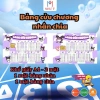 Cửu Chương Nhân Chia 2 Mặt A4 Bảng Toán Bé Dễ Thương In Màu Hoạt Hình Học Thuộc Nhanh