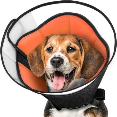 CUXIN Cổ Chống Cắn Thú Cưng - Nón Nhẹ Thoáng Khí, An Toàn, Điều Chỉnh và Hỗ Trợ Phục Hồi Cổ Cho Chó - Giá 156,708₫ 10