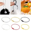 CUY 10 miếng sắt sống động - vít khóa, nhẫn DIY, phụ kiện trang sức, móc khóa, giá 55.719₫
