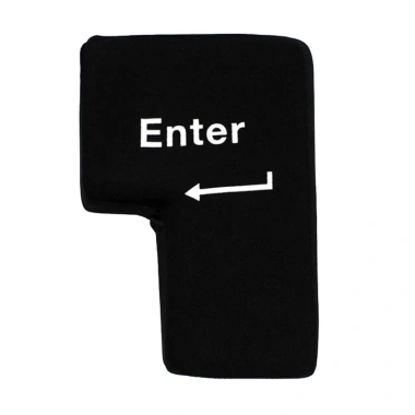 CUY Big Enter - Chìa Khóa Gối Nút USB Khổng Lồ Giảm Căng Thẳng Đệm Đồ Chơi 130k