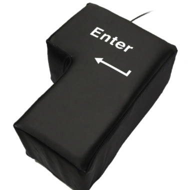 CUY Big Enter - Chìa Khóa Gối Nút USB Khổng Lồ Giảm Căng Thẳng Đệm Đồ Chơi 130k
