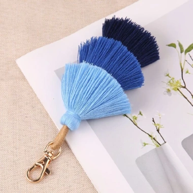 Cuy Boho Pom Pom Móc Khóa Tua Rua Nhiều Màu – Phụ Kiện Decora Giá 50.380đ