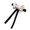 Cuy Camellia Ngọc Trai, Ruy Băng Nơ Thắt Thổ Cẩm, Pin Preppy – Kẹp Đồng Phục Sinh Viên, Giá 77.660₫ 6