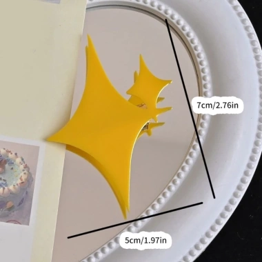 CUY Star Kẹp Tóc Nữ Thời Trang Hợp Kim Acrylic - Phụ Kiện Tóc Sang Trọng Dành Cho Tiệc, Giá Ưu Đãi 33.156 VND