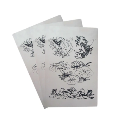 Da Bột In Hoạ Tiệt Hình Rồng, Cá Chép, Hoa Hồng, Hoa Sen - Luyện Tập Xăm, Giá 15.300₫