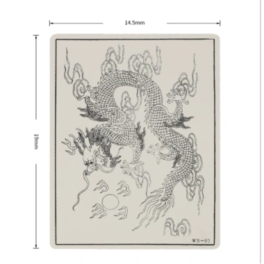Da Bột In Hoạ Tiệt Hình Rồng, Cá Chép, Hoa Hồng, Hoa Sen - Luyện Tập Xăm, Giá 15.300₫ 5 Da Bột In Hoạ Tiệt Hình Rồng, Cá Chép, Hoa Hồng, Hoa Sen - Luyện Tập Xăm, Giá 15.300₫ 5