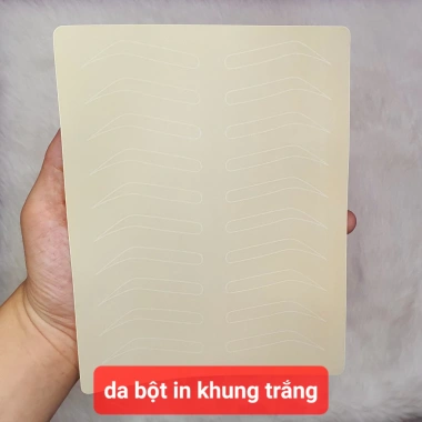 Da bột in khung mày sẵn - Luyện tập phun xăm mày, sợi mày Sexybrows, giá ưu đãi 13.500 VND 5 Da bột in khung mày sẵn - Luyện tập phun xăm mày, sợi mày Sexybrows, giá ưu đãi 13.500 VND 5