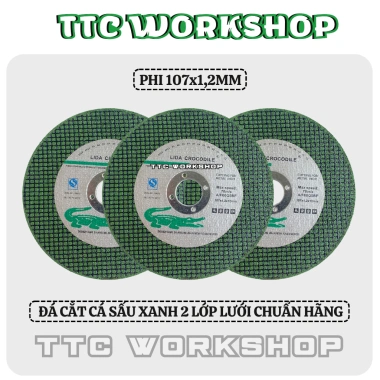 Đá cắt đa năng cá sấu xanh Lida 1 tấc - Đá cắt sắt, đá cắt 1 tấc thông dụng, cắt cực mượt, bền, chất lượng cao, giá ưu đãi 77.700₫