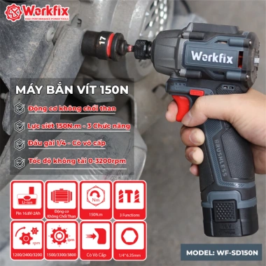 Đá cắt sắt inox WORKFIX - Cắt nhanh, bền cao, giá chỉ 4.900đ, giảm từ 6.174đ
