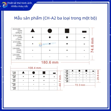 Đa chức năng đo lường chính xác, thẻ so sánh vết bẩn - Giá ưu đãi 118.069₫ 2