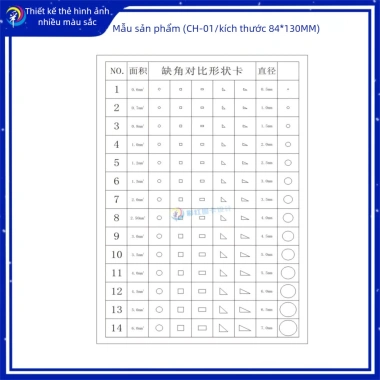 Đa chức năng đo lường chính xác, thẻ so sánh vết bẩn - Giá ưu đãi 118.069₫ 3