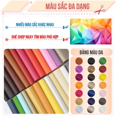 Da Dán Ghế Sofa Kích Thước Lớn - Tự Dính Cao Cấp, Sửa Chữa Ghế Đồ Da, Giá 197.900 VND