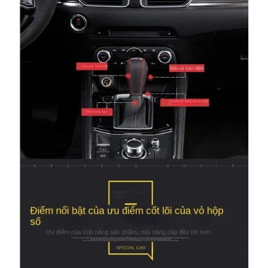 Da Gear Cover Tay May Chính Hãng Mazda CX5 2.017-2.026 17-26 Giảm Giá Đặc Biệt