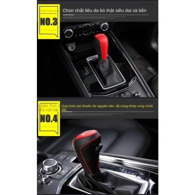 Da Gear Cover Tay May Chính Hãng Mazda CX5 2.017-2.026 17-26 Giảm Giá Đặc Biệt 4 Da Gear Cover Tay May Chính Hãng Mazda CX5 2.017-2.026 17-26 Giảm Giá Đặc Biệt 4