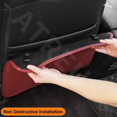 Da ghế Vinfast lưng chống đá, thảm chống thấm, tấm bảo vệ có túi cho Fadil, VF E34, VF8, VF9, LUX A SA 6