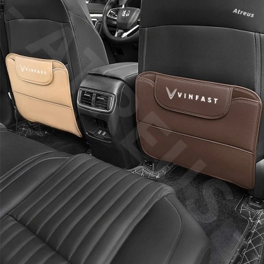Da ghế Vinfast lưng chống đá, thảm chống thấm, tấm bảo vệ có túi cho Fadil, VF E34, VF8, VF9, LUX A SA 7